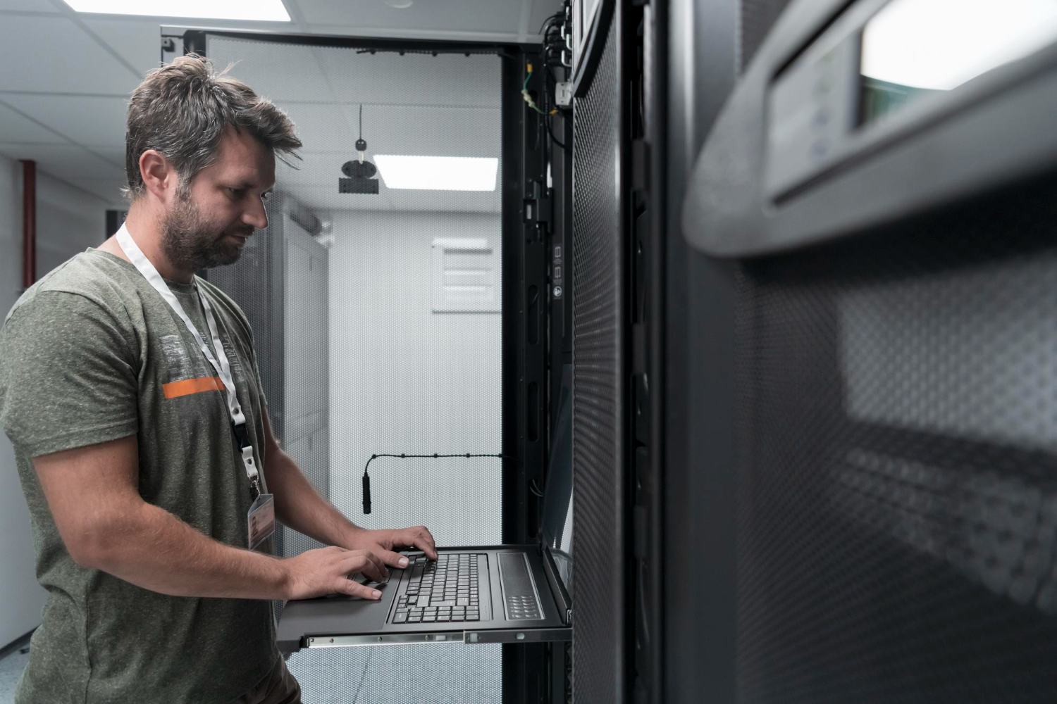 Developer working with SSH VPS Hosting Australia: